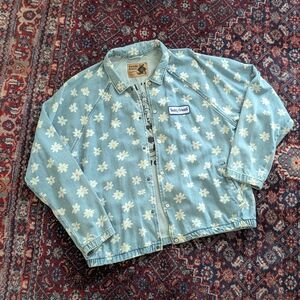 Teddy Fresh Light Blue Floral Jacket
